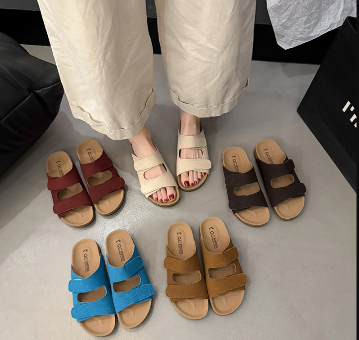 Drune | Orthopädische Sandalen Mit Klettverschluss
