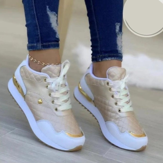 Drune | Bequeme Leder Damen Sneakers