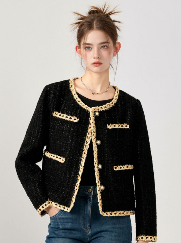 Drune - Elegante Jacke mit Knöpfen
