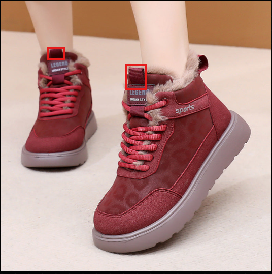 Damen Winterliche Sneakers mit isolierendem Innenfutter und rutschfester Sohle Drune