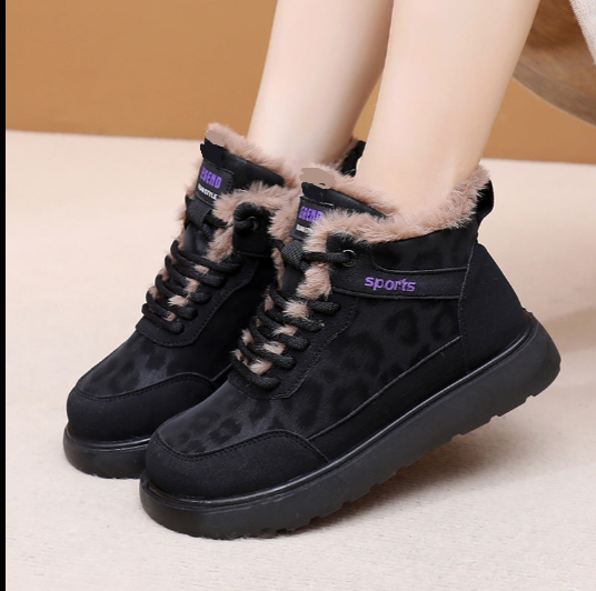 Damen Winterliche Sneakers mit isolierendem Innenfutter und rutschfester Sohle Drune