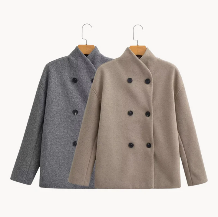 Drune | Trendiger Damenmantel Im Oversize-Fit