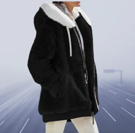 Drune | Weiche und Eng Anliegende Jacke für Den Winter