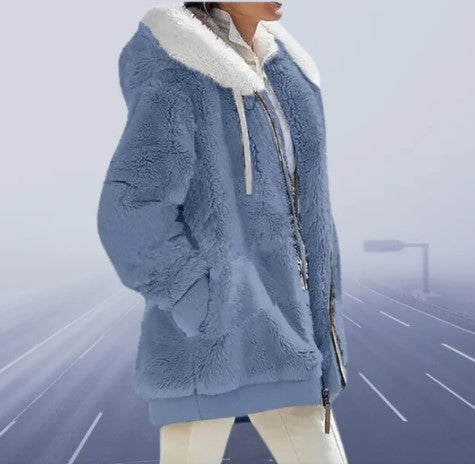 Drune | Weiche und Eng Anliegende Jacke für Den Winter