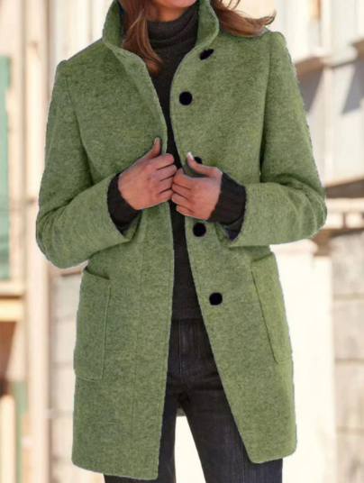 Drune | Stylischer & Eleganter Knopfmantel