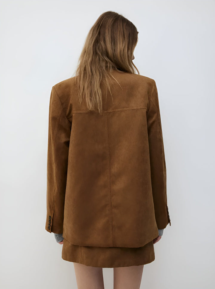 Drune | Vielseitige Damen Wildleder Blazer