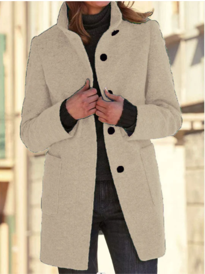 Drune | Stilvoller & Eleganter Button-Down-Mantel