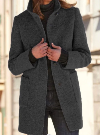 Drune | Stylischer & Eleganter Knopfmantel