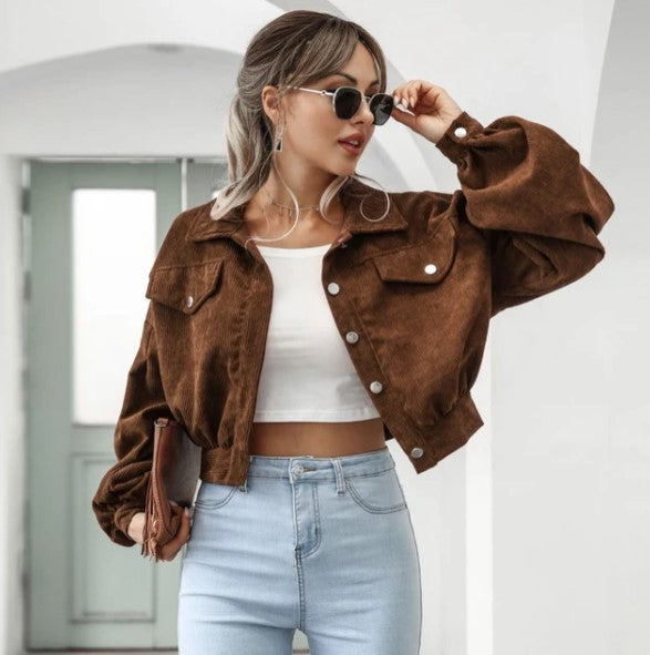 Drune | Kurze Frühlingsjacke für Damen