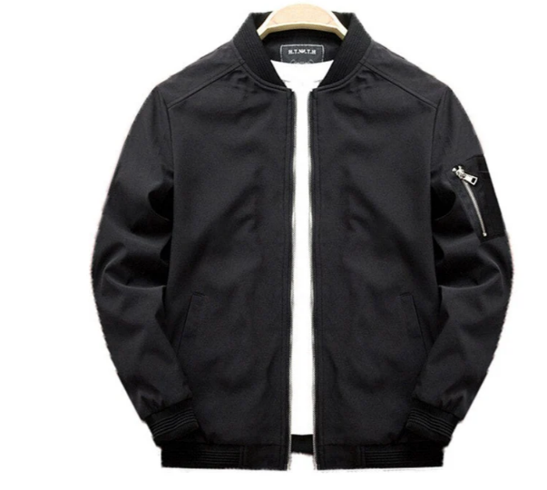 Drune | Herren Ubergangsjacke Mit Reißverschluss Am Armel