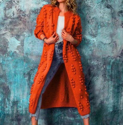 Drune | Elegante Farbige Strickjacke für Damen