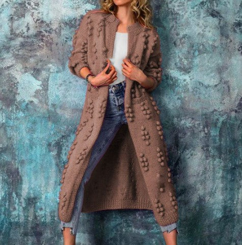 Drune | Elegante Farbige Strickjacke für Damen