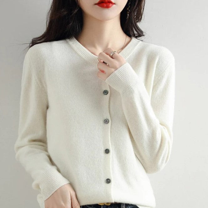 – dünne strickjacke für den frühling