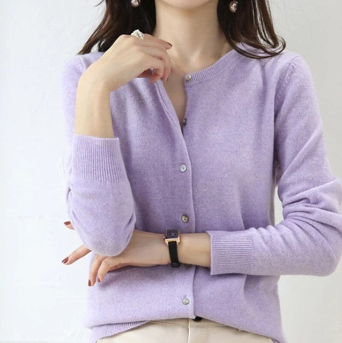 – dünne strickjacke für den frühling