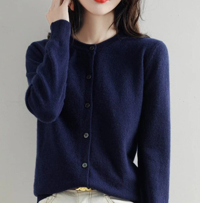 – dünne strickjacke für den frühling