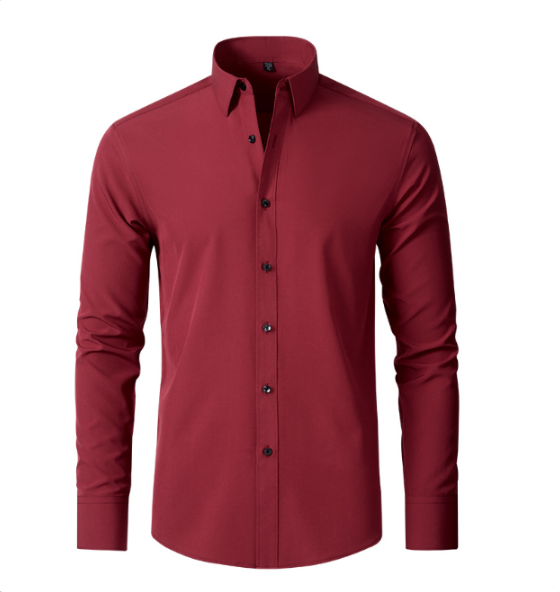 Drune | Komfort-Hemd Knitterfreier Stretch