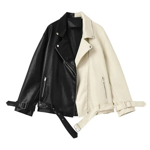 Drune | Einzigartige Bicolor Jacke für Frauen mit Modernem Design