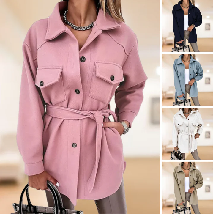 Drune | Damen-Trenchcoat Warm und Stilvoll für Den Winter