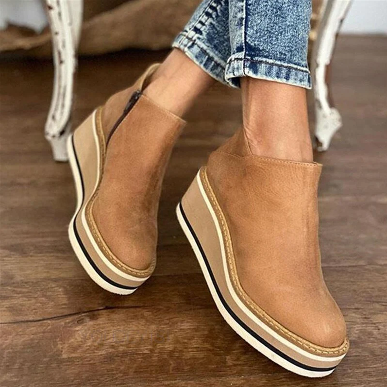 Drune | plateau-stiefeletten für frauen