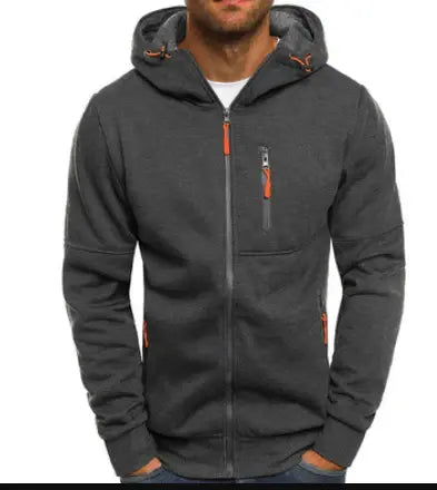 Drune | Warmer Hoodie mit Reißverschluss für Herren