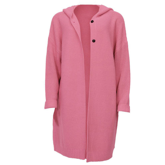 Drune | Langärmlige Strickjacke mit Kapuze