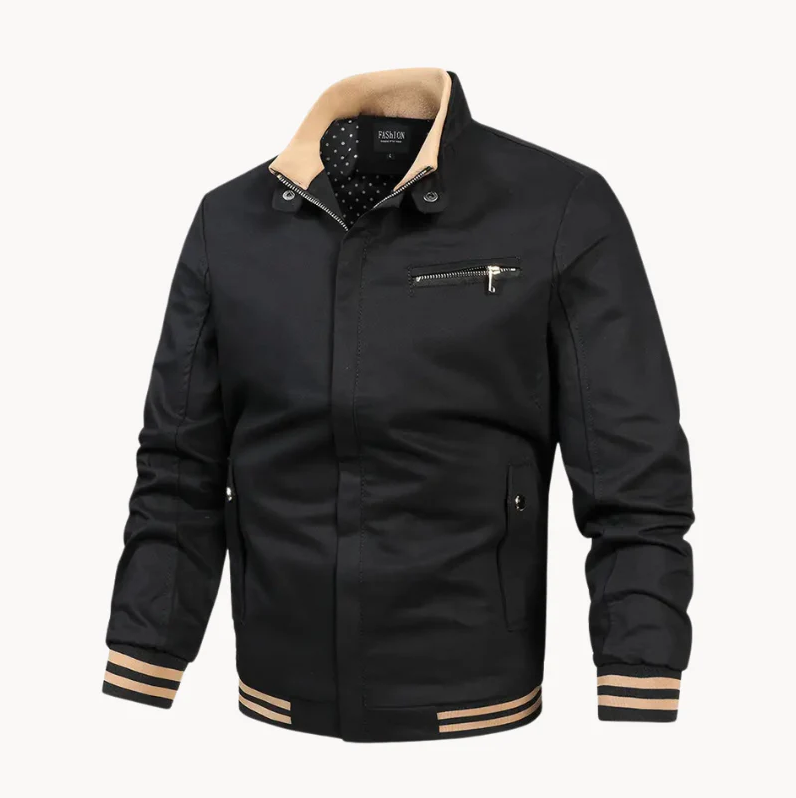 Drune | Zeitlos bequeme Herrenjacke mit Stehkragen