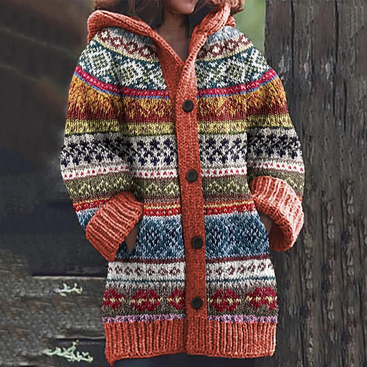 Drune | Elegante Gestrickte Komfort-Damenjacke