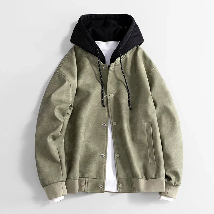 Drune | Veganes lässiges Herrenjacke mit Kapuze