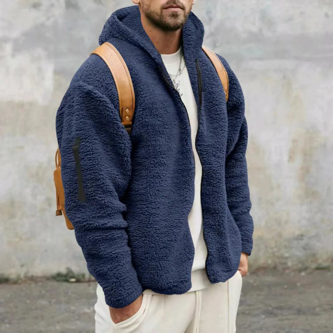 Drune | Cashmere Luxus Winterjacke Mit Kapuze Für Männer