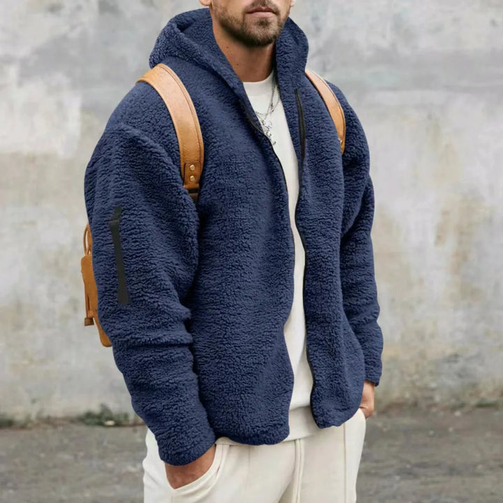 Drune | Cashmere Luxus Winterjacke Mit Kapuze Für Männer