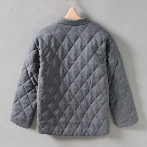 Drune | Sommerjacke Herren mit Knöpfen und rautenförmiger Steppung