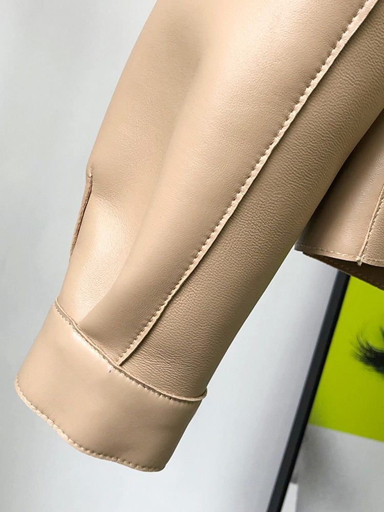 Drune | Trenchcoat aus Leder