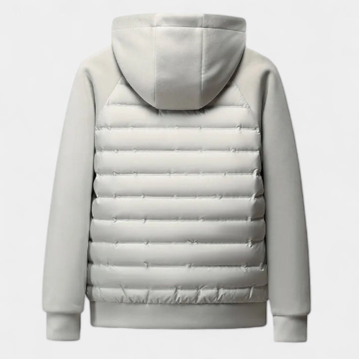Drune | Modehaus - Leichte Daunenjacke - Softshell-Pufferjacke mit Kapuze
