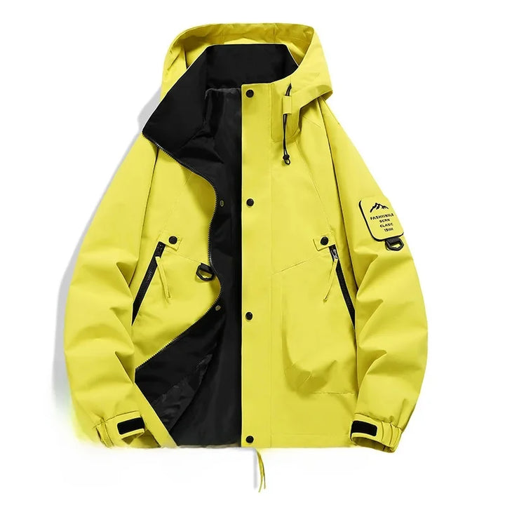 Drune Kapuzen-Windbreaker Jacke