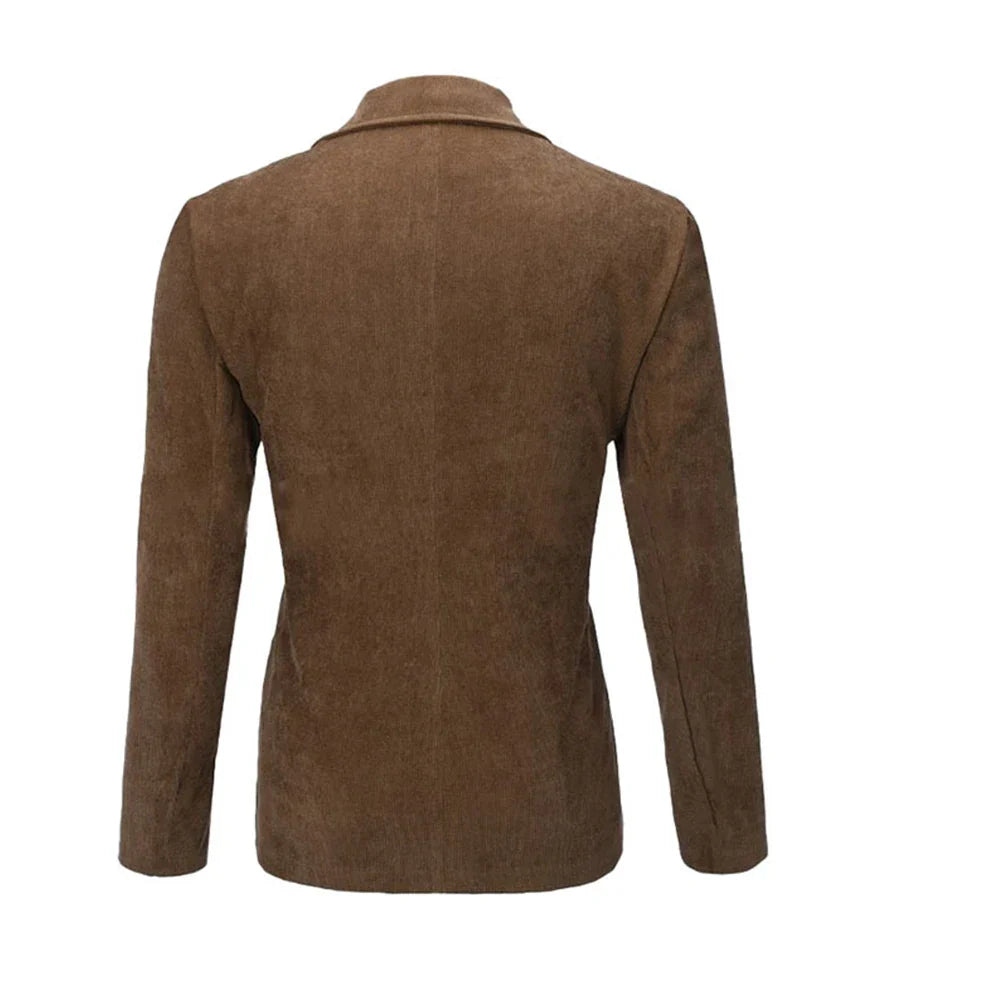 Drune | Cordjacke für Männer mit Aufschlägen