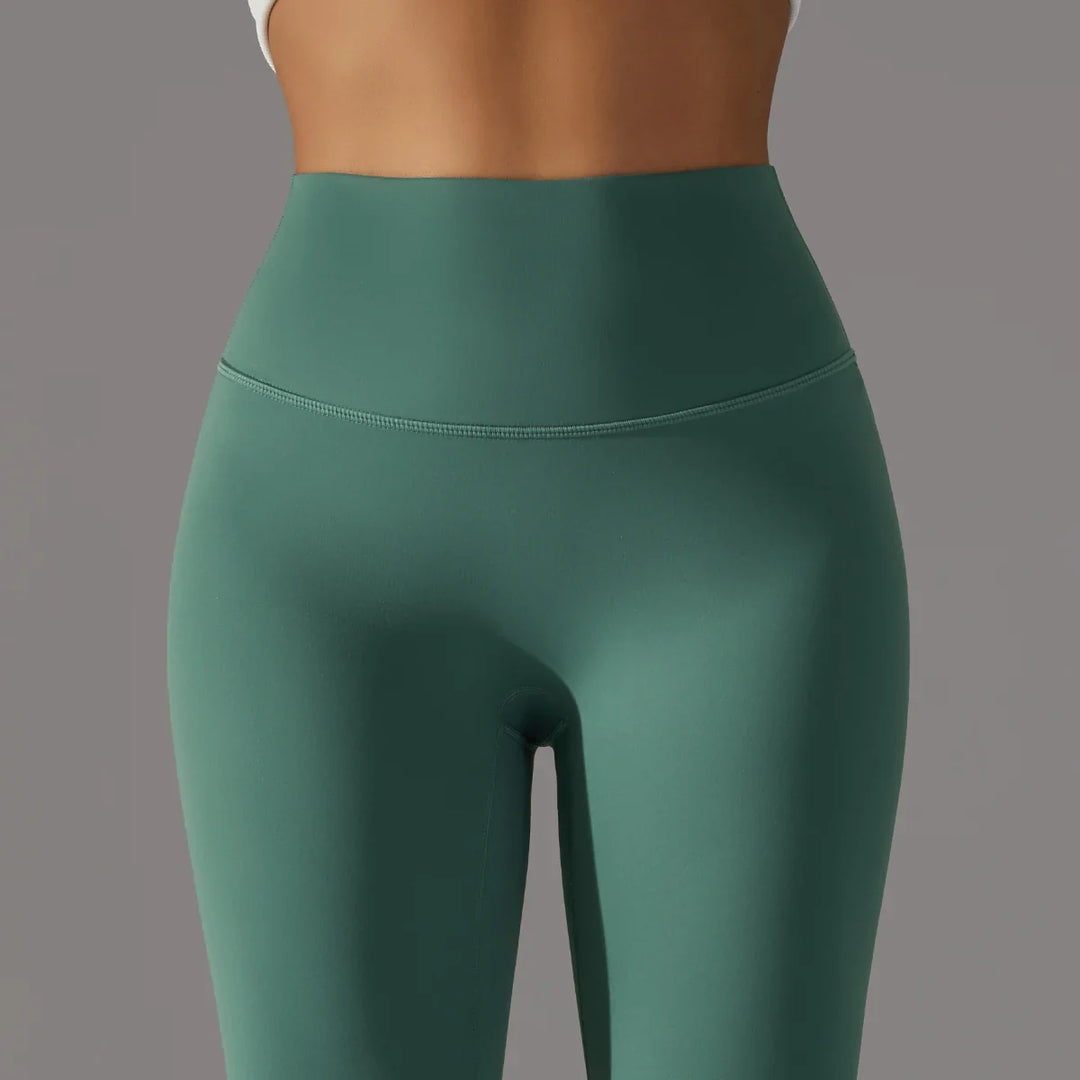 Drune | Atmungsaktive hohe Taille Yoga Leggings für Damen zum Sport, Laufen und Radfahren