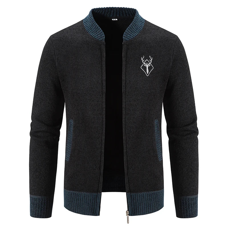 Drune | Lässige Strickjacke für Herren aus hochwertigem Garn