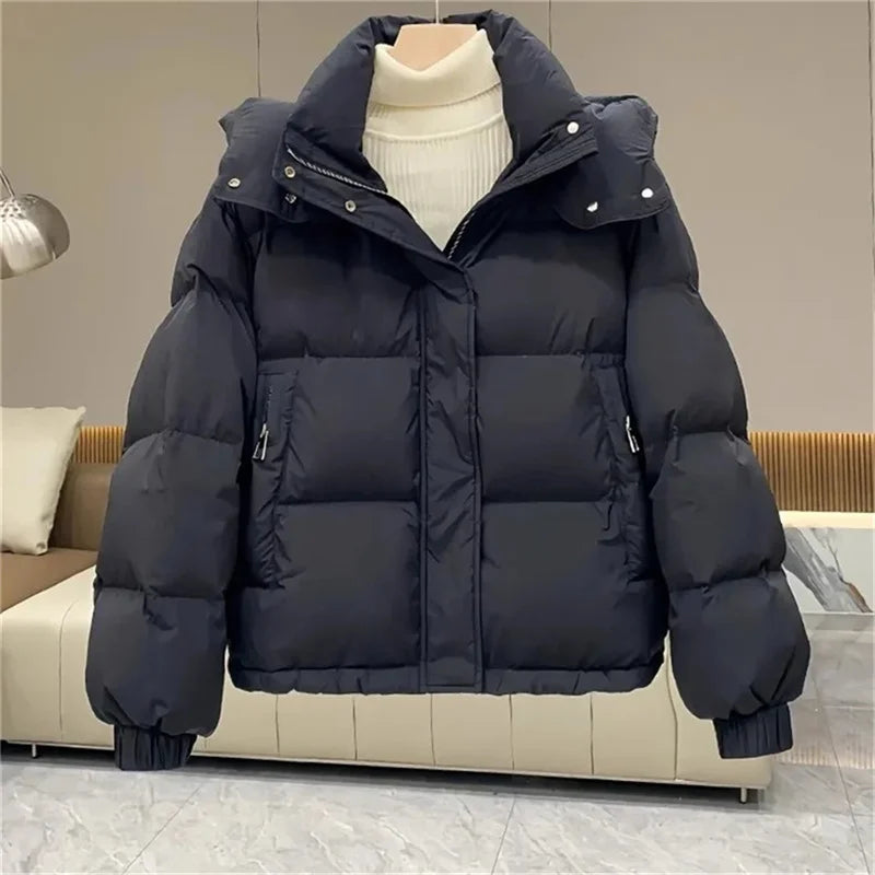 Drune | Lässige Winter Pufferjacke