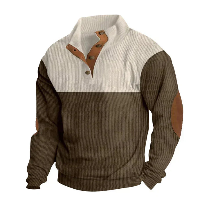 Drune | trendiger Cord-Pullover für Männer