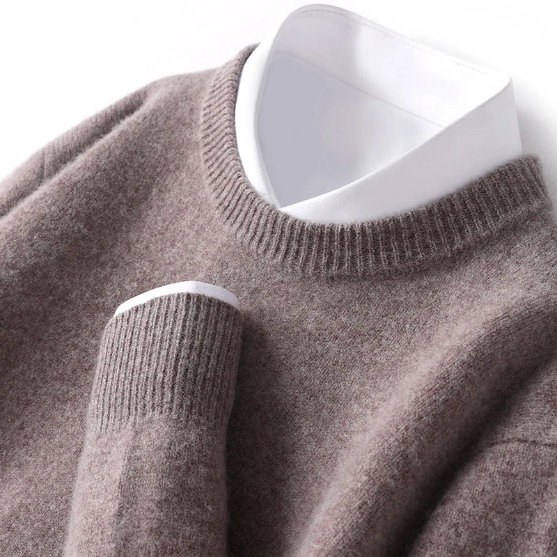 Drune | Freizeitpullover mit O-Ausschnitt