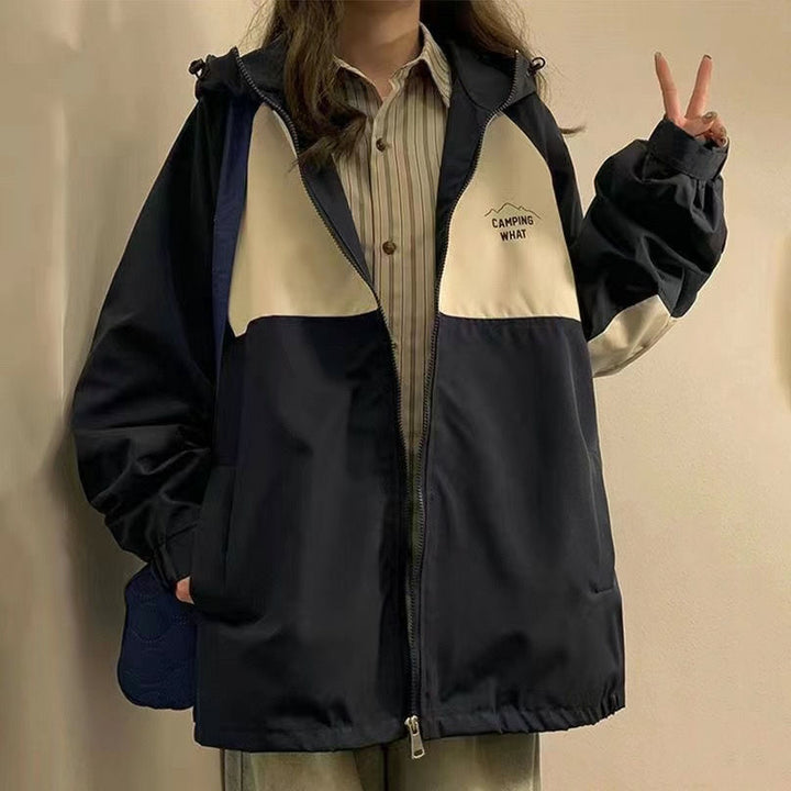 Drune | Wasserdichte Two-Tone Jacke für Damen