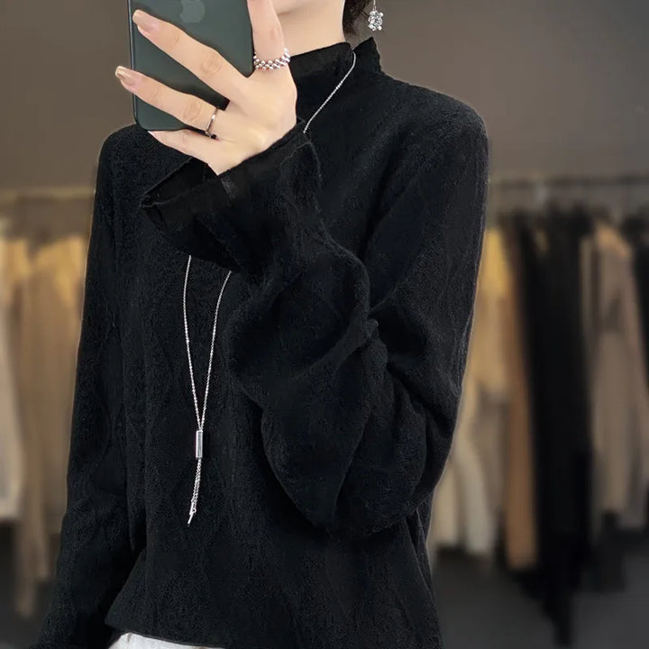 Drune | Kaschmirpullover mit Karomuster