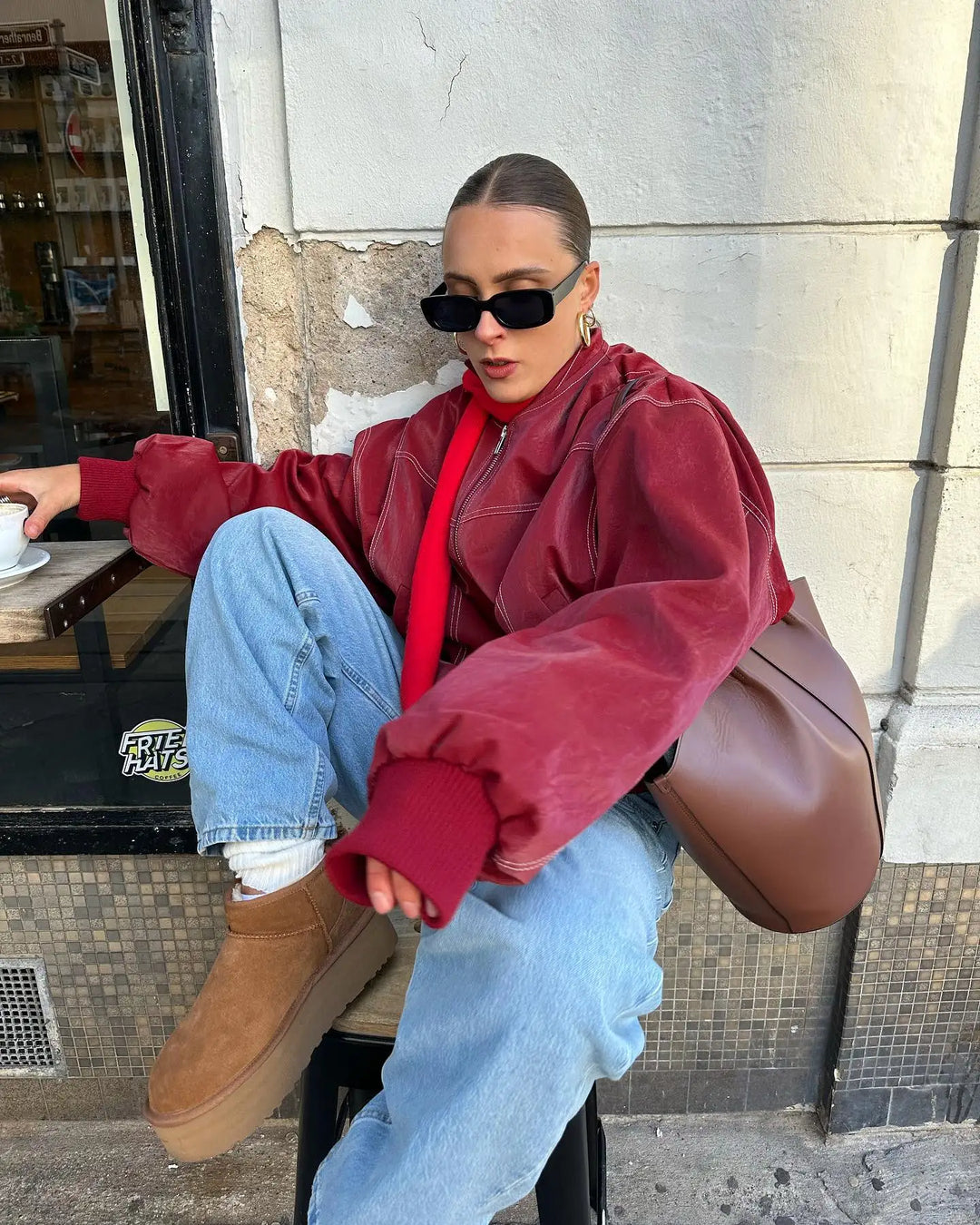 Drune | Lederjacke Für Modische Outfits