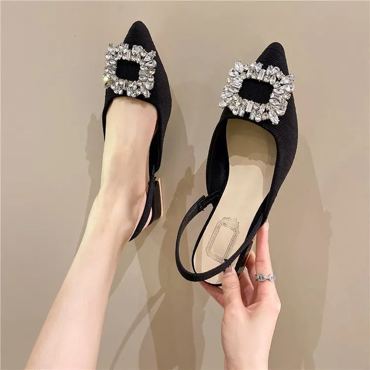 Drune | Push Me Back Slingback Schuhe
