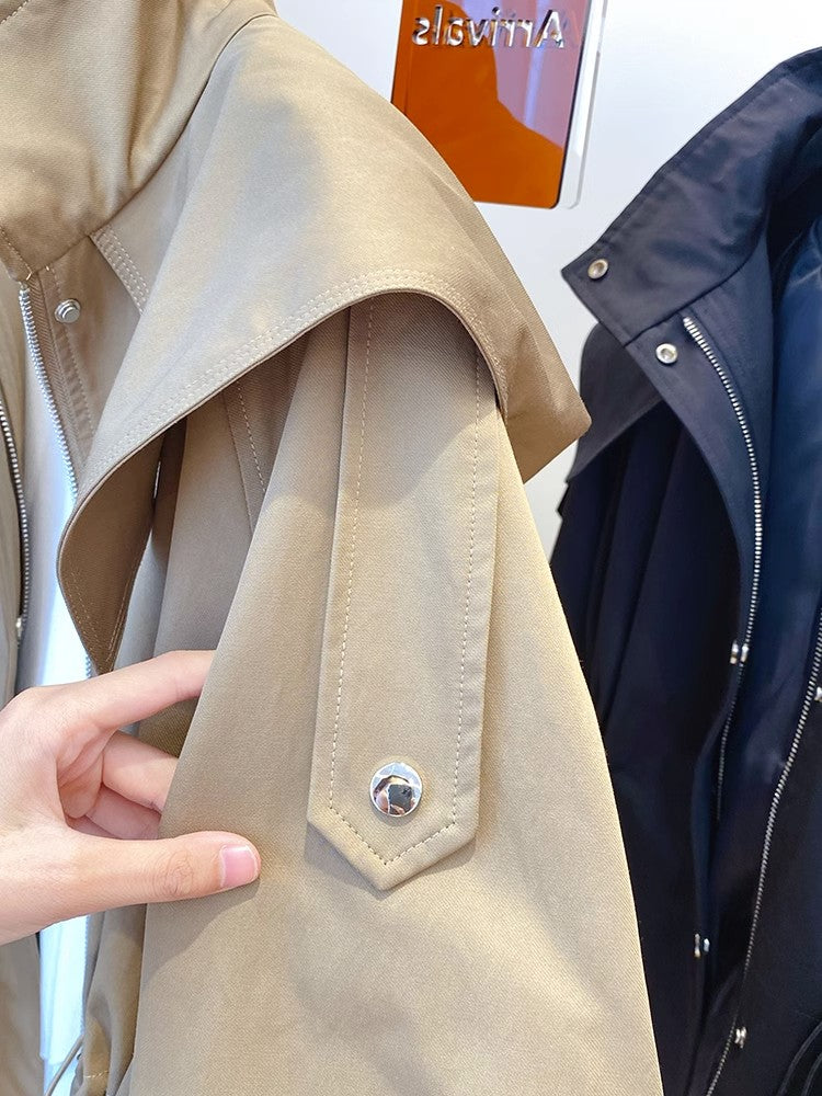 Drune | Leichte Kapuzenjacke mit Taschen