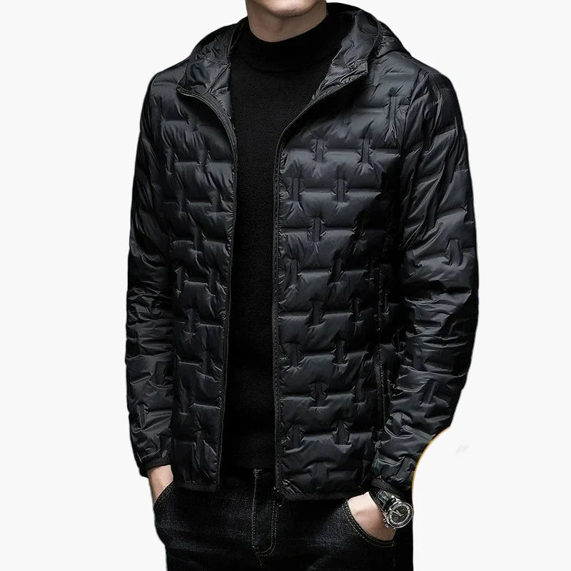 Drune | Steppjacke mit Kapuze - Winter Outdoor Freizeitjacke