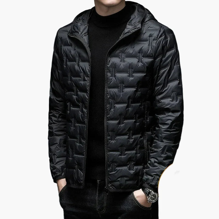 Drune | Steppjacke mit Kapuze - Winter Outdoor Freizeitjacke
