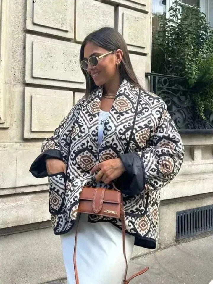 Drune | Jacke - Elegant - Luxuriöses Material - Geeignet für den täglichen Gebrauch der Frau