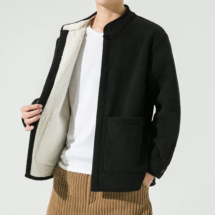 Drune | Leichtes Cordjacke für Herren mit großen Taschen
