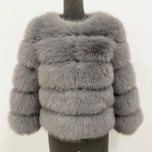 Drune |  Winterjacke mit Veganem Fell - Perfekt für Alltagsmode für Damen
